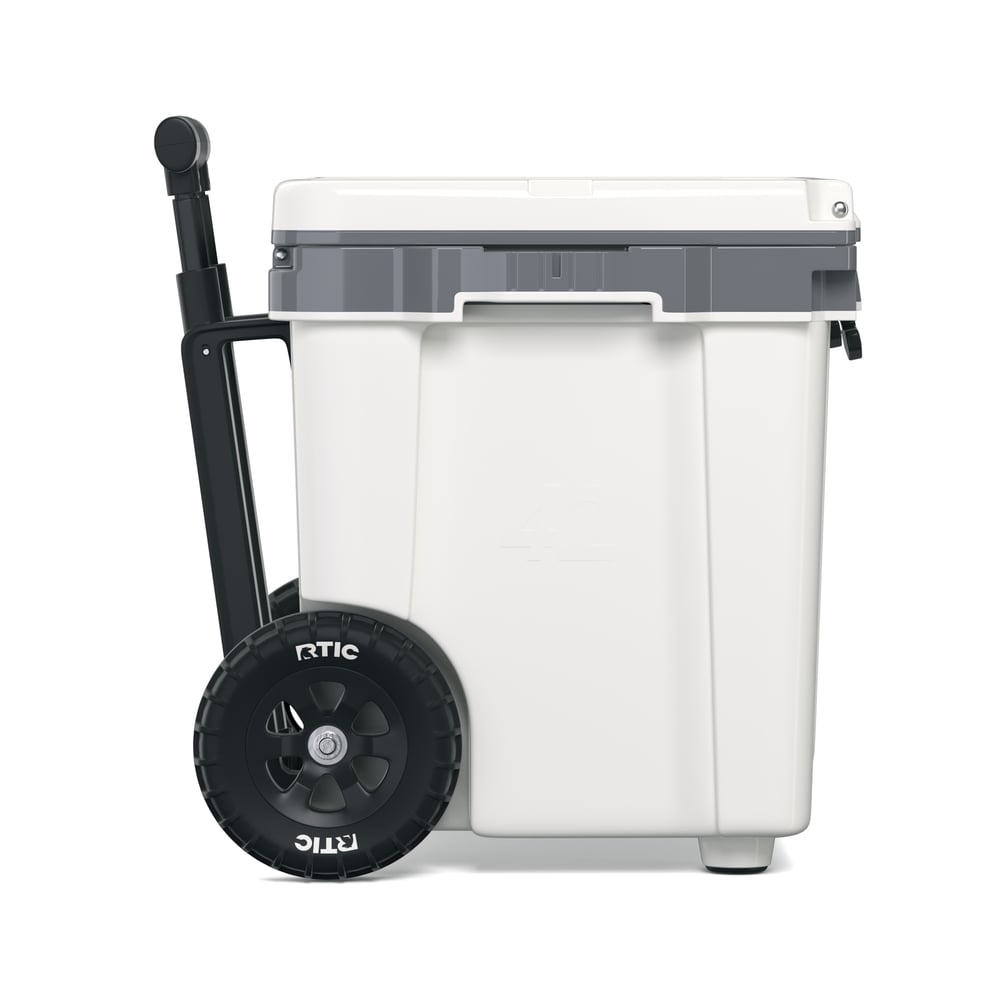 42 QT Ultra-Light Wheeled Cooler, White & Grey Image