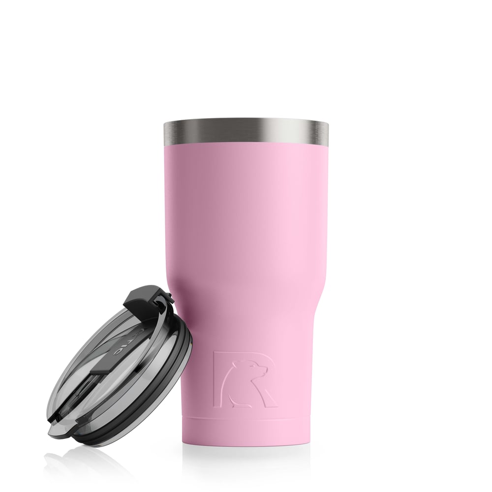 20oz Tumbler, Flamingo, Matte Image