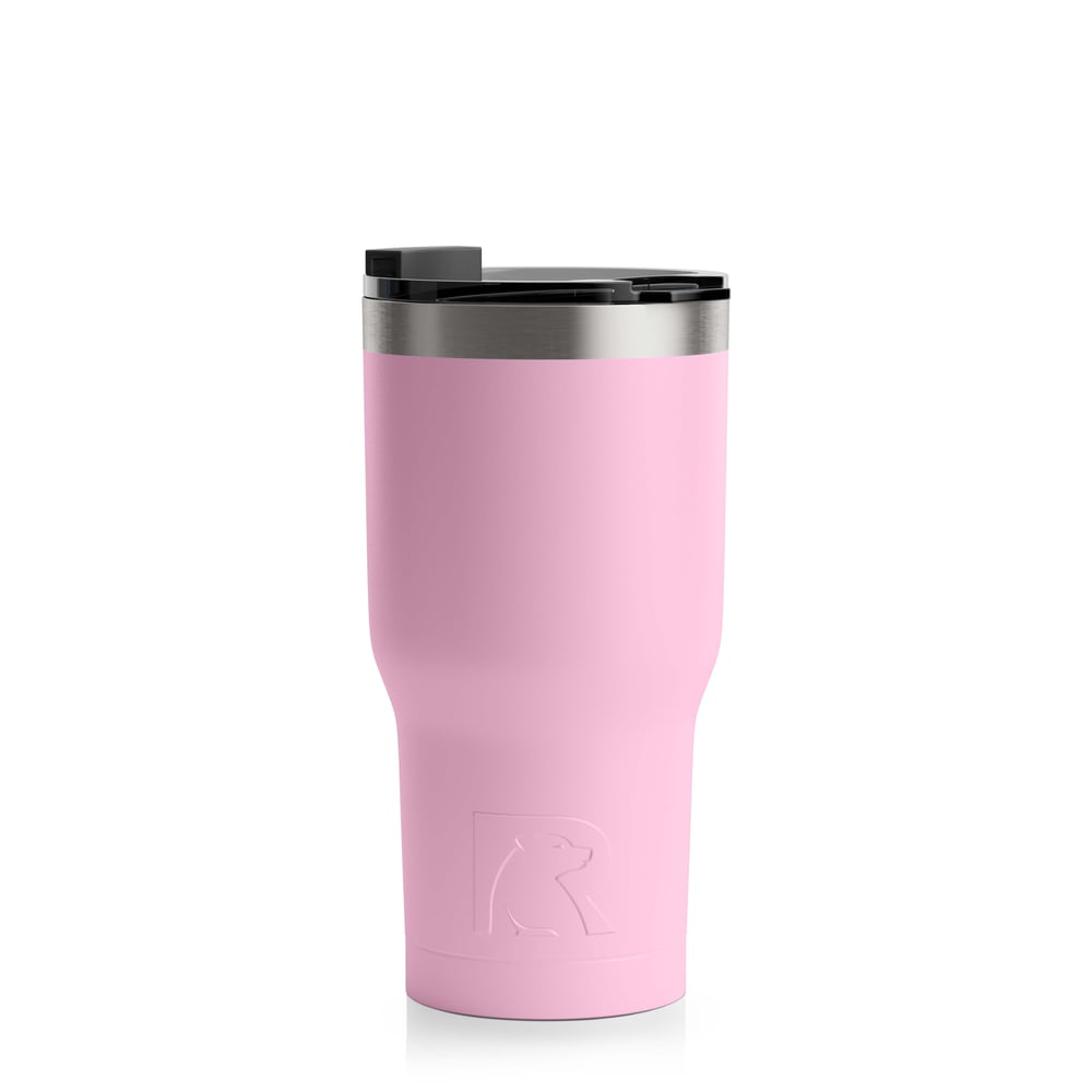 20oz Tumbler, Flamingo, Matte Image