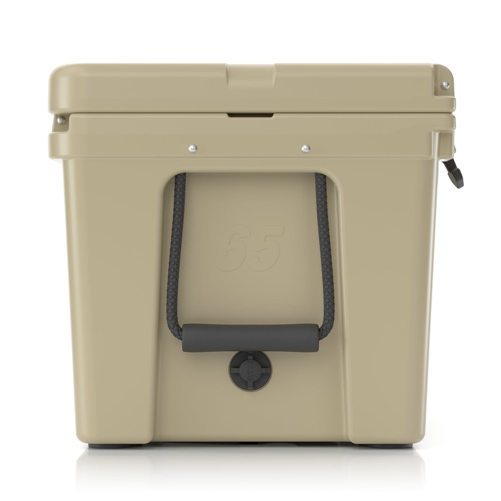 65 QT Ultra-Tough Cooler, Tan Image