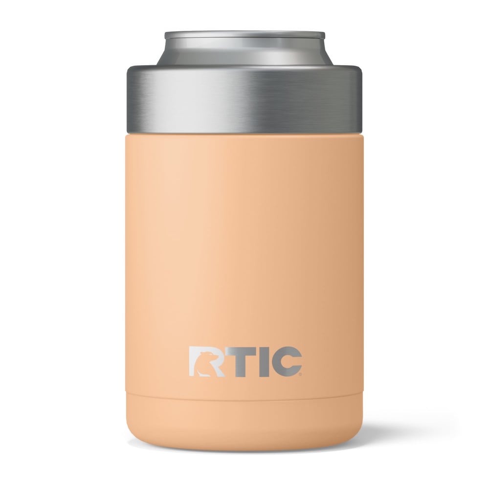 12oz Essential Can Cooler, Peach Tea, Matte Image