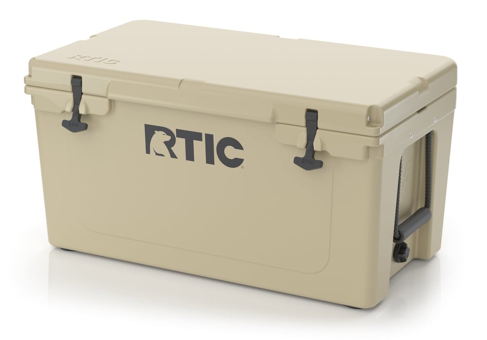 65 QT Ultra-Tough Cooler, Tan Image