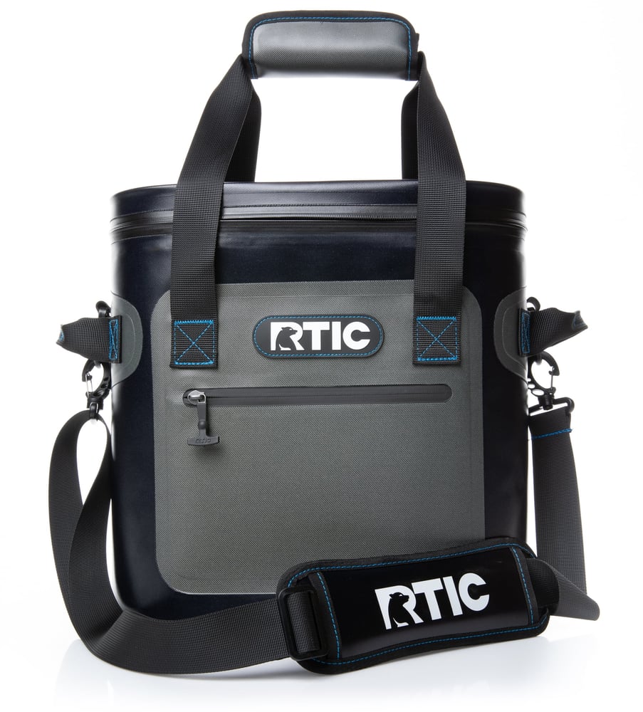20 Can Ultra-Tough Soft Cooler, Blue / Grey Image