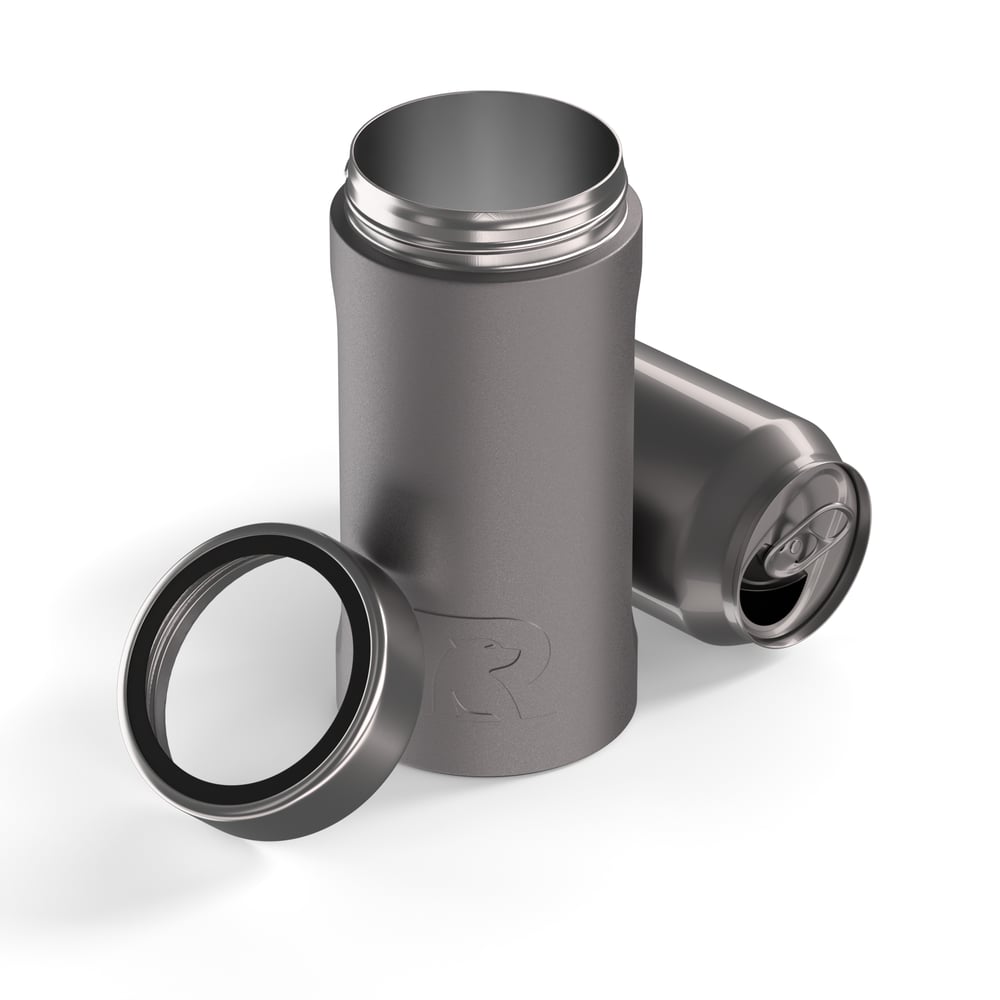 16oz Ultimate Craft Can Cooler, Graphite Image