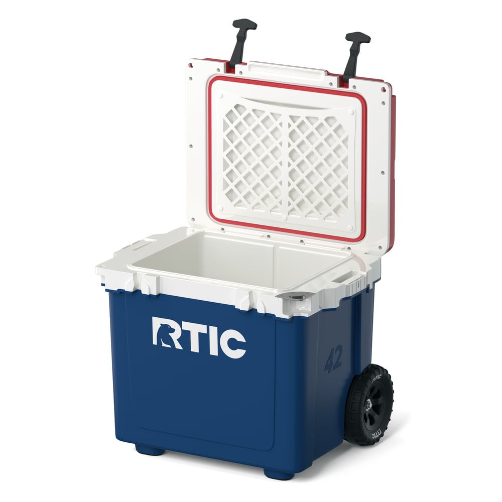 42 QT Ultra-Light Wheeled Cooler, Patriot Image