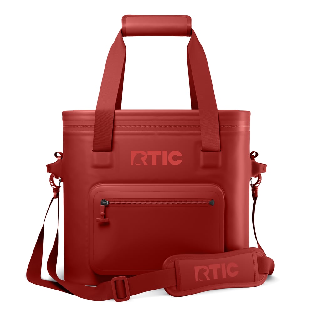 30 Can Ultra-Tough Soft Cooler Pro, Black Cherry Image