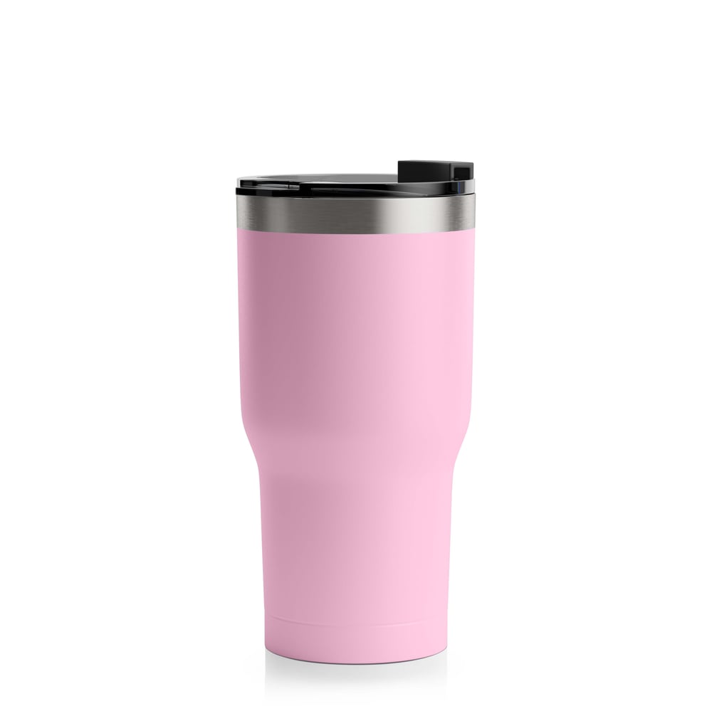 20oz Tumbler, Flamingo, Matte Image