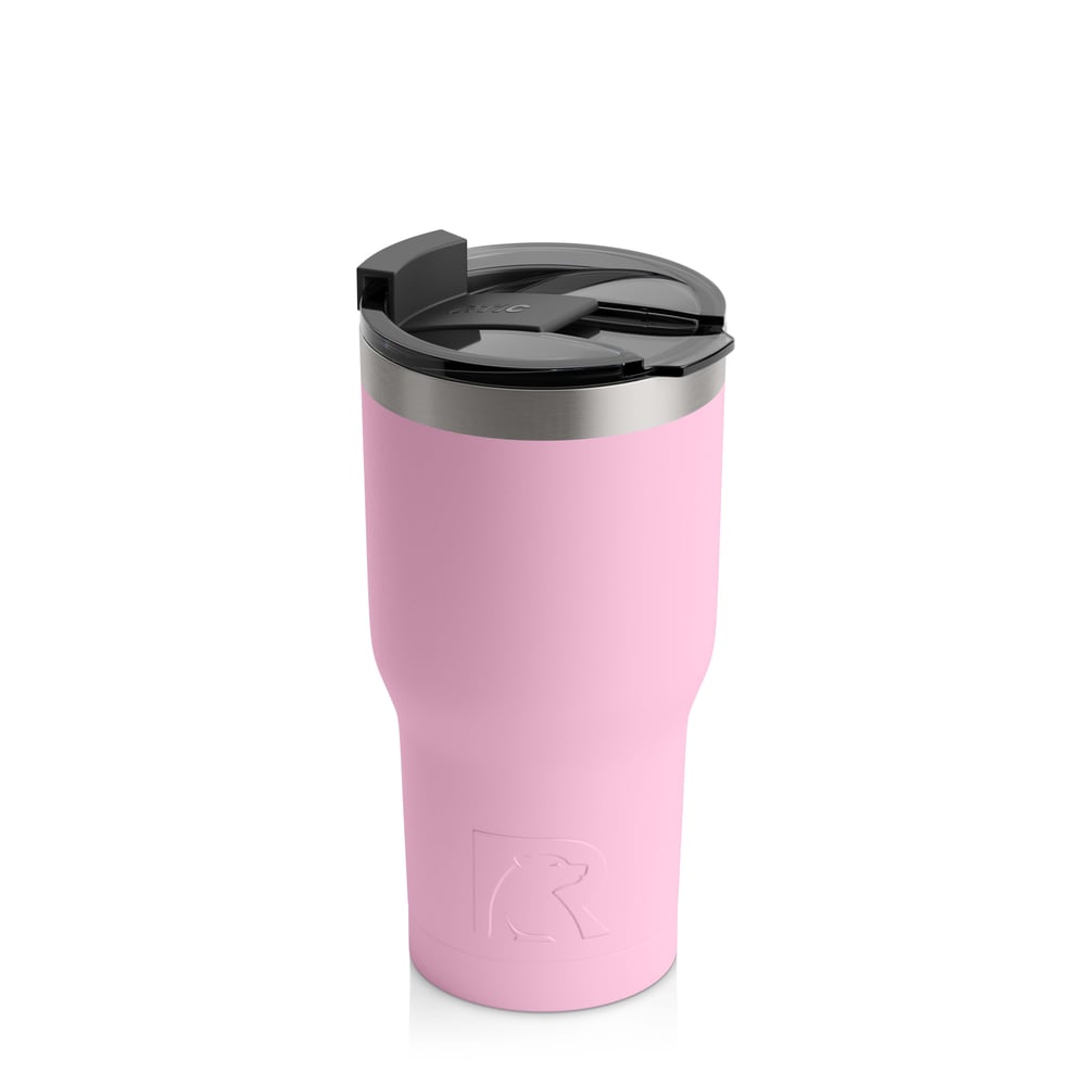 20oz Tumbler, Flamingo, Matte Image