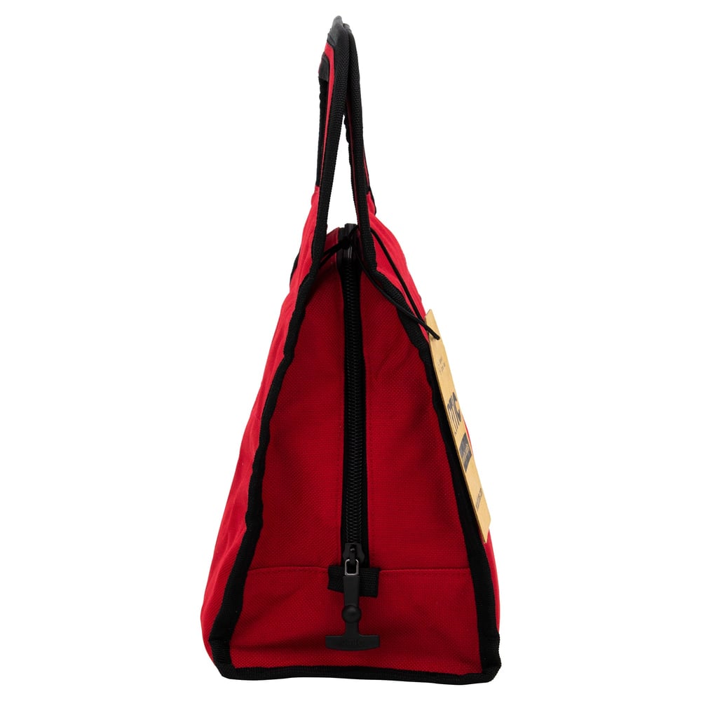Insulated Gel Handle Lunch Bag, Red Image