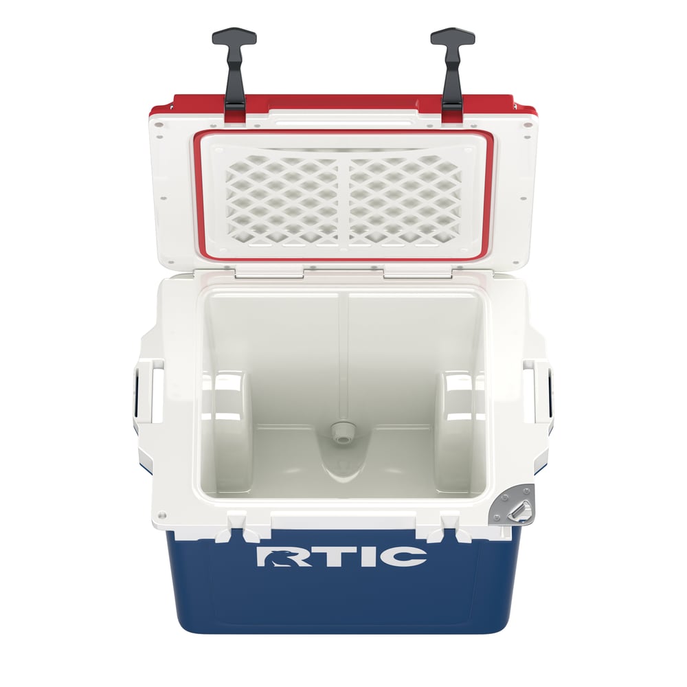42 QT Ultra-Light Wheeled Cooler, Patriot Image
