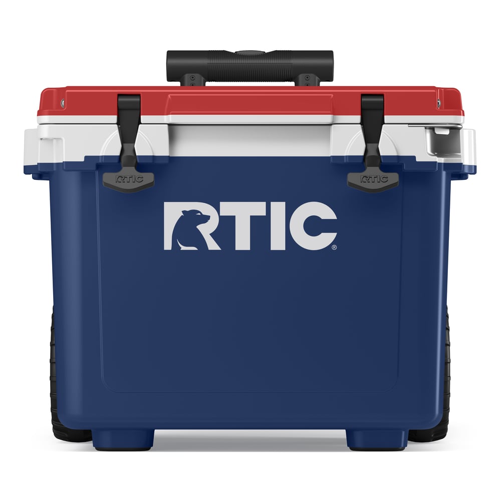 22 QT Ultra-Light Wheeled Cooler, Patriot Image