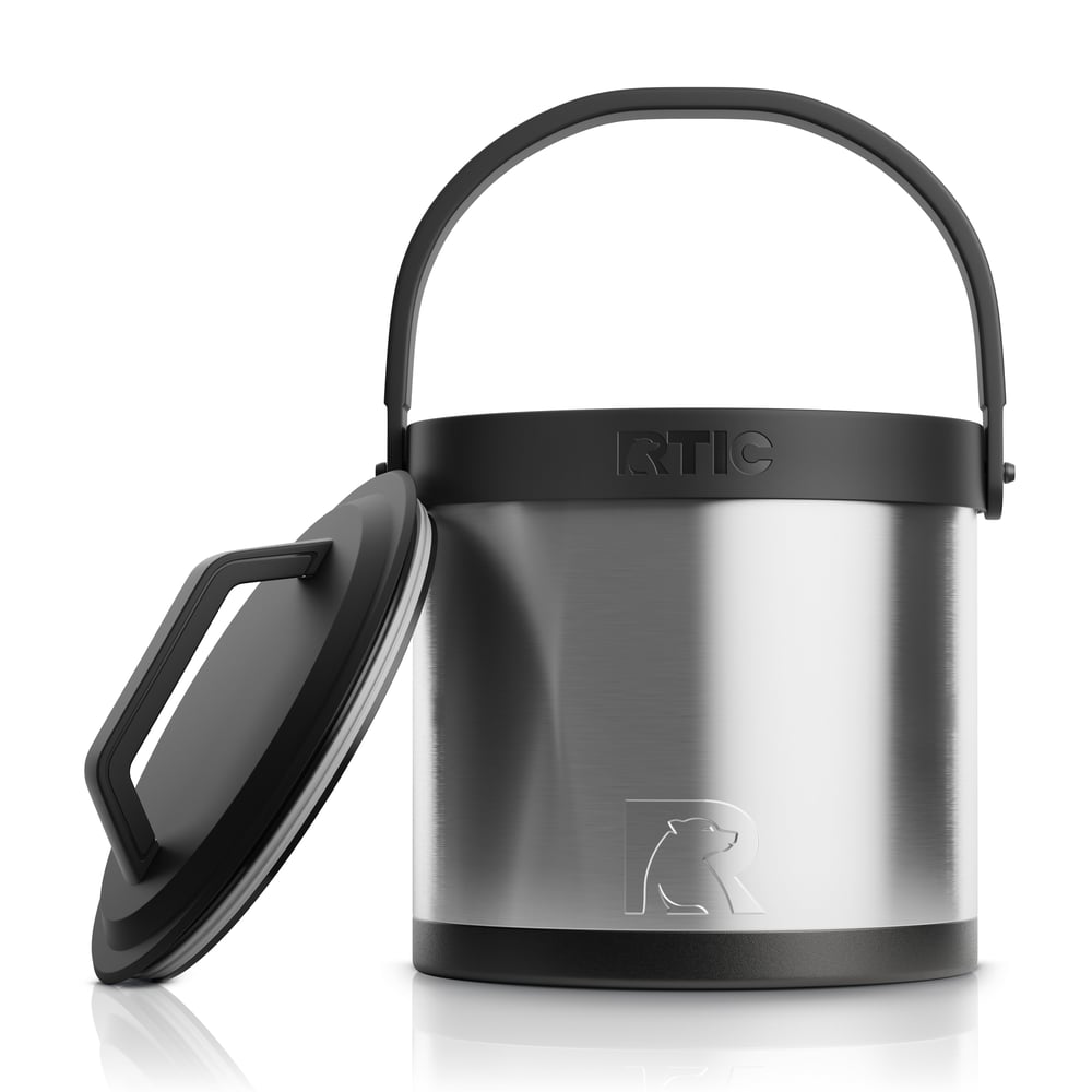 Insulated Ice Bucket, Stainless Image