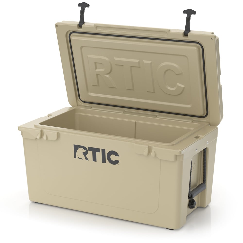 65 QT Ultra-Tough Cooler, Tan Image