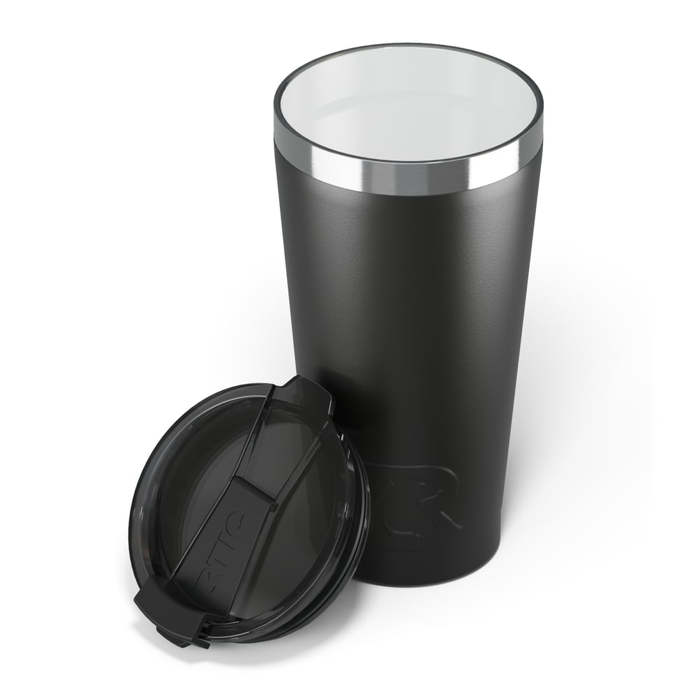 16oz Essential Pint Tumbler, Black Image