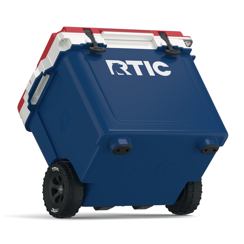 42 QT Ultra-Light Wheeled Cooler, Patriot Image