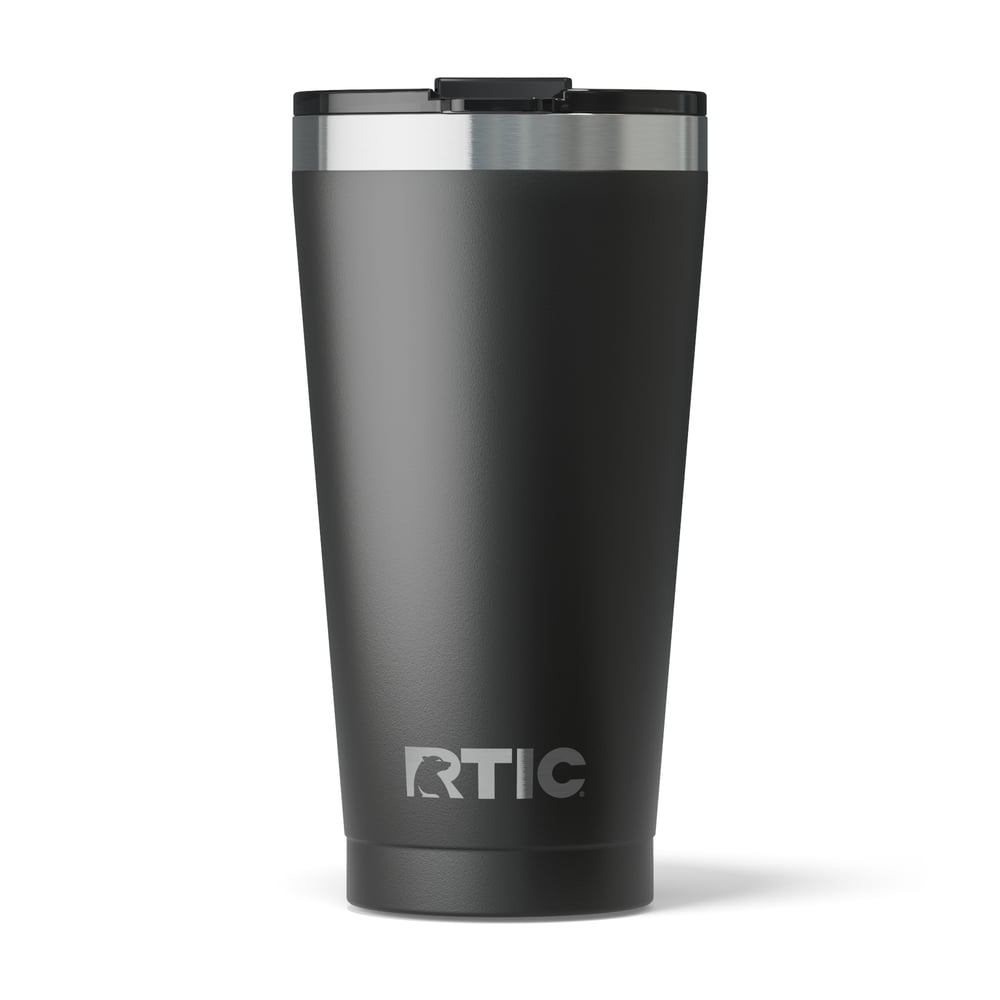 16oz Essential Pint Tumbler, Black Image