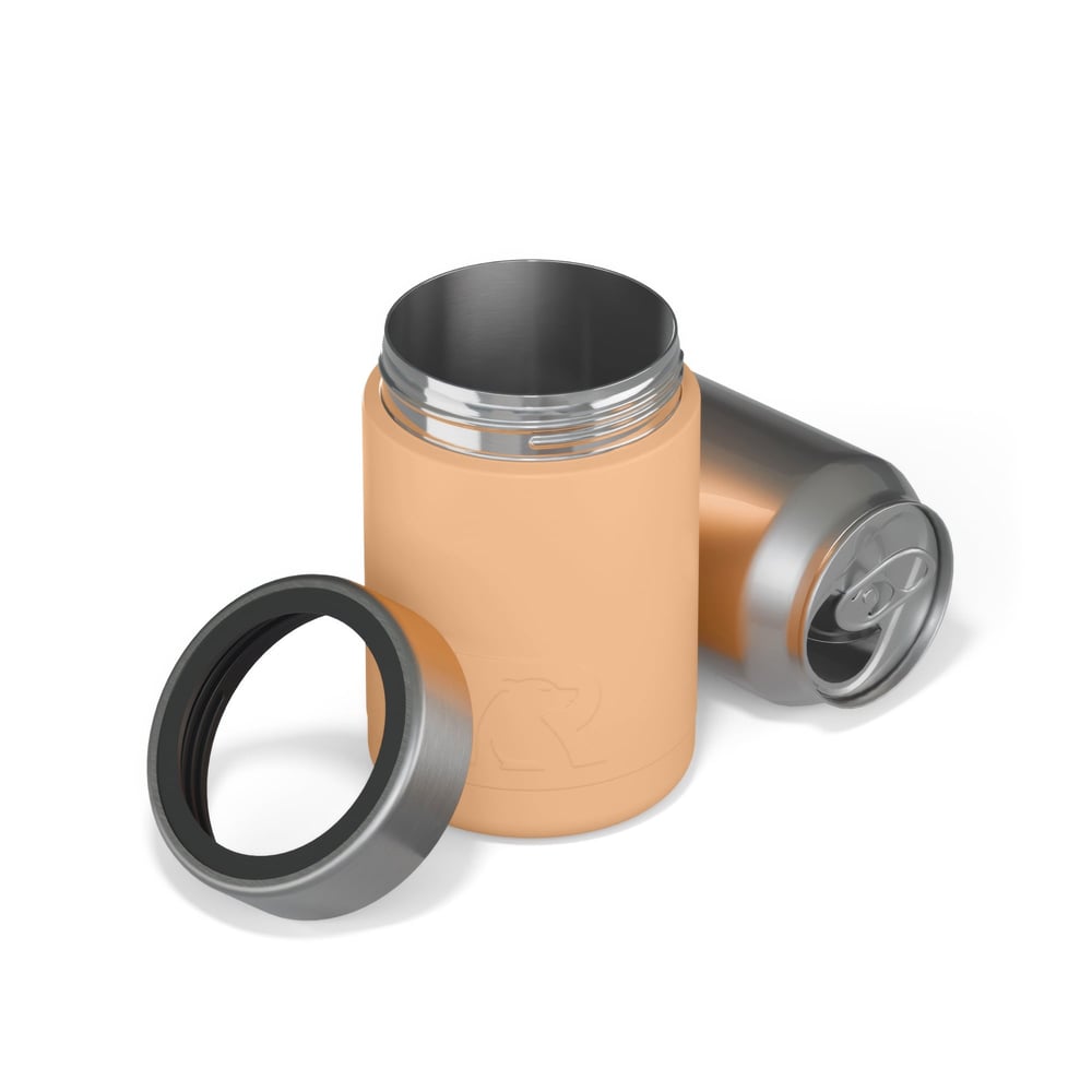 12oz Essential Can Cooler, Peach Tea, Matte Image