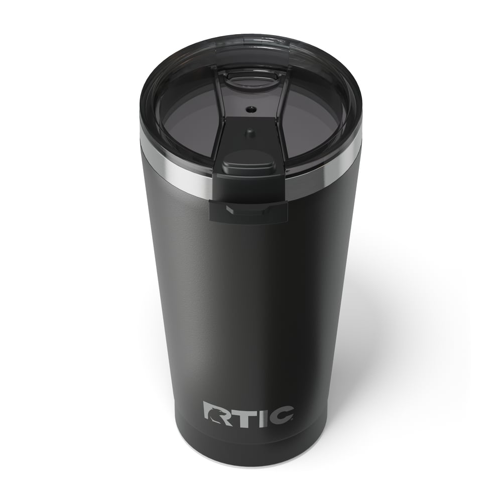 16oz Essential Pint Tumbler, Black Image