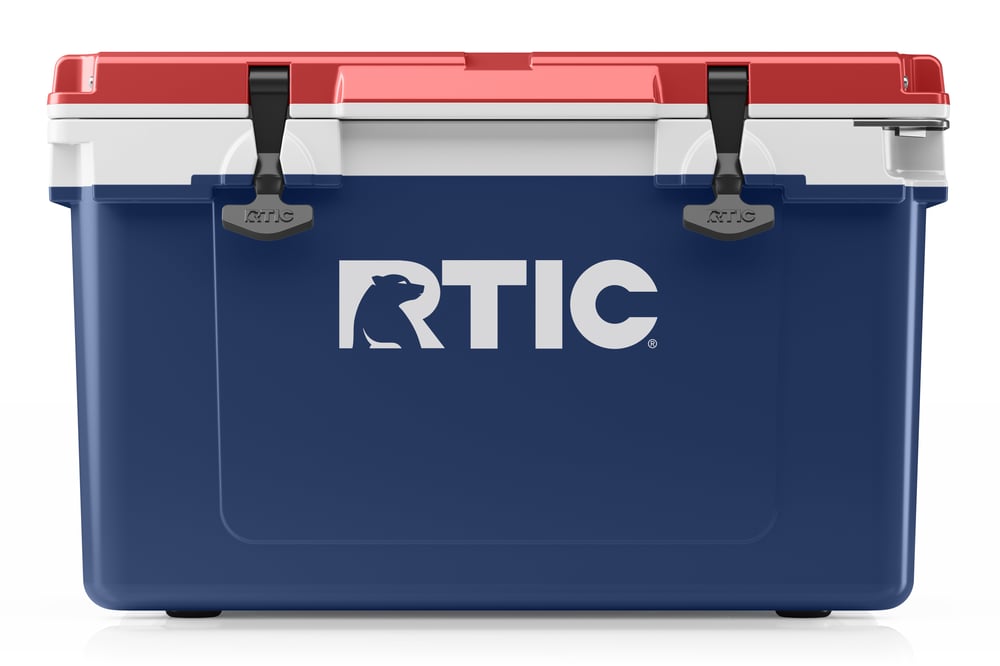 32 QT Ultra-Light Cooler, Patriot Image