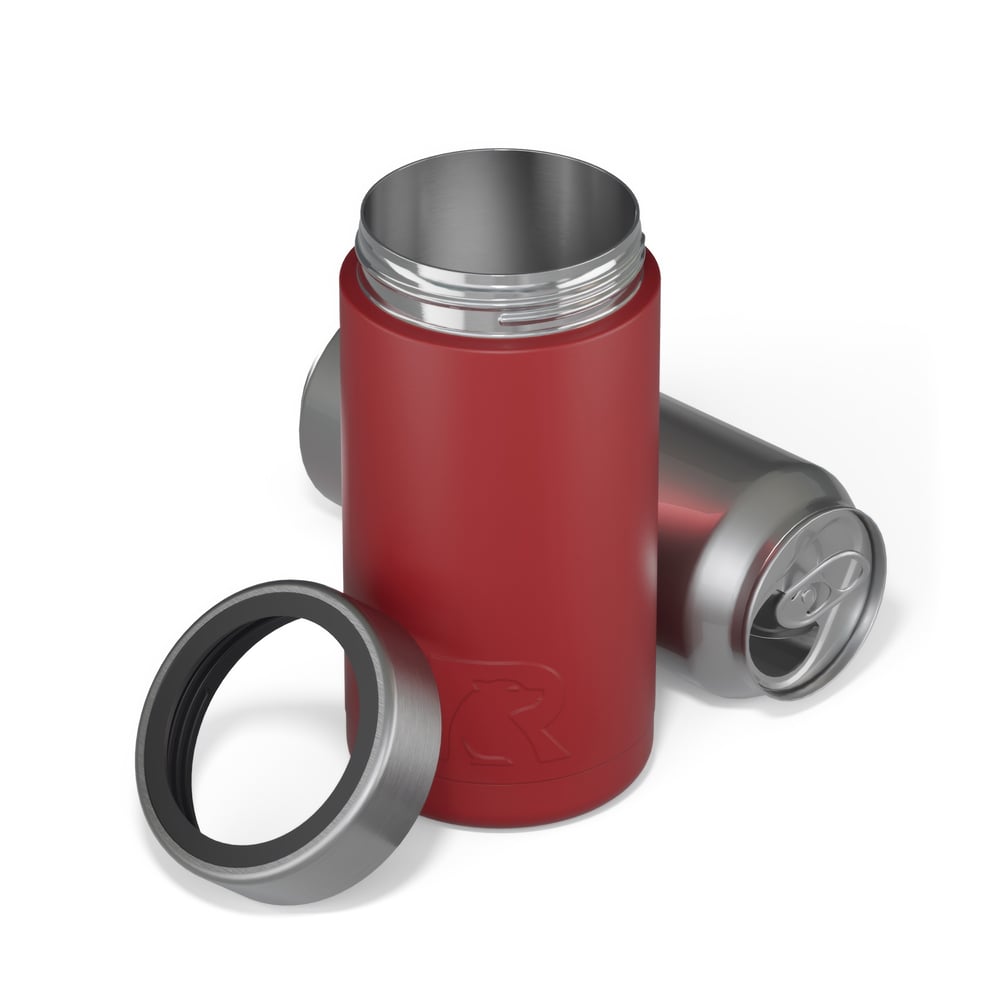 16oz Essential Craft Can Cooler, Black Cherry, Matte Image