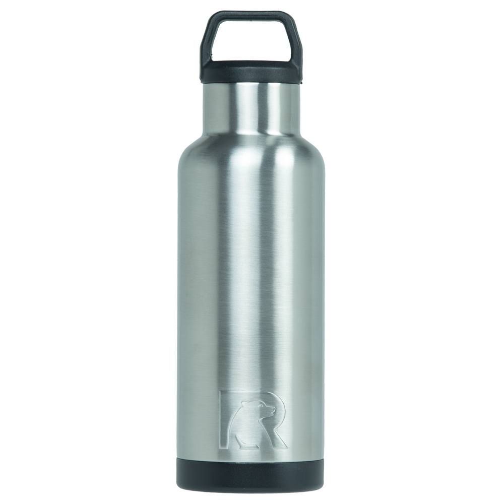 16oz Water Bottle, Stainless, Glossy Image