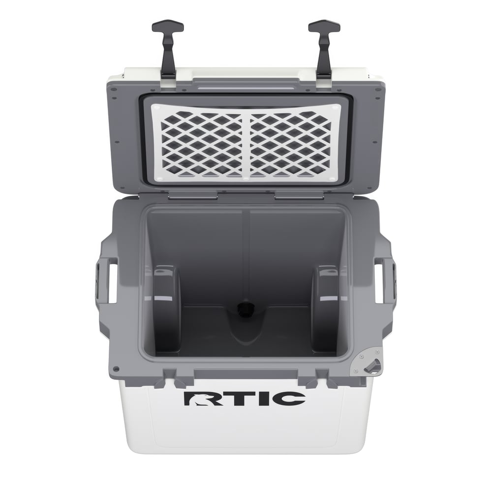 42 QT Ultra-Light Wheeled Cooler, White & Grey Image