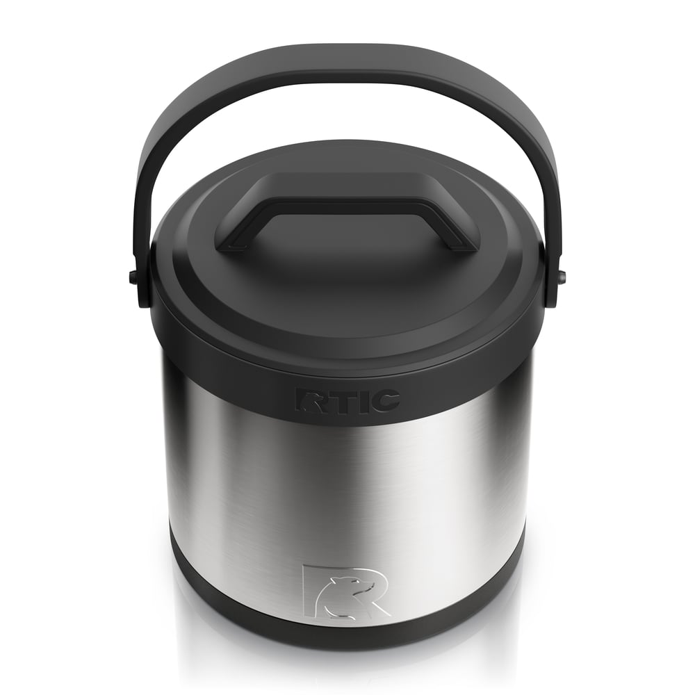 Insulated Ice Bucket, Stainless Image