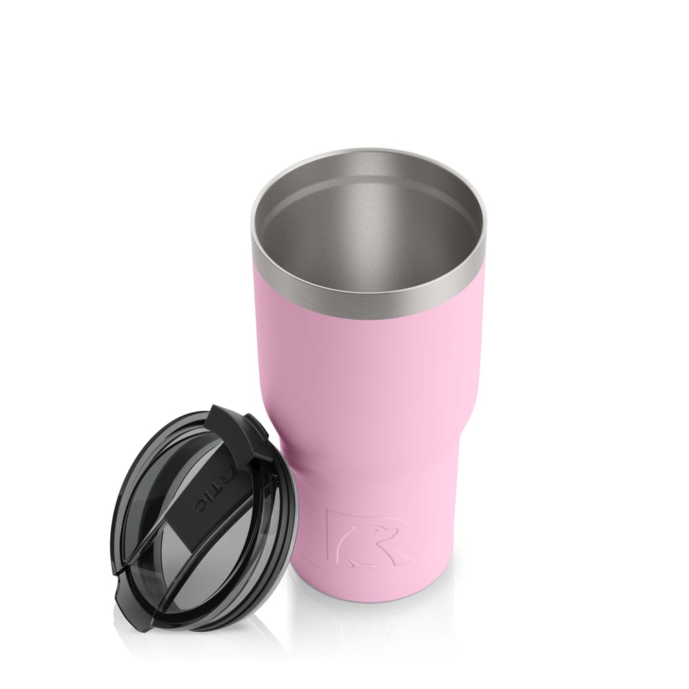 20oz Tumbler, Flamingo, Matte Image