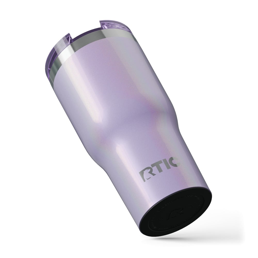 30oz Essential Tumbler, Lavender Glitter Image