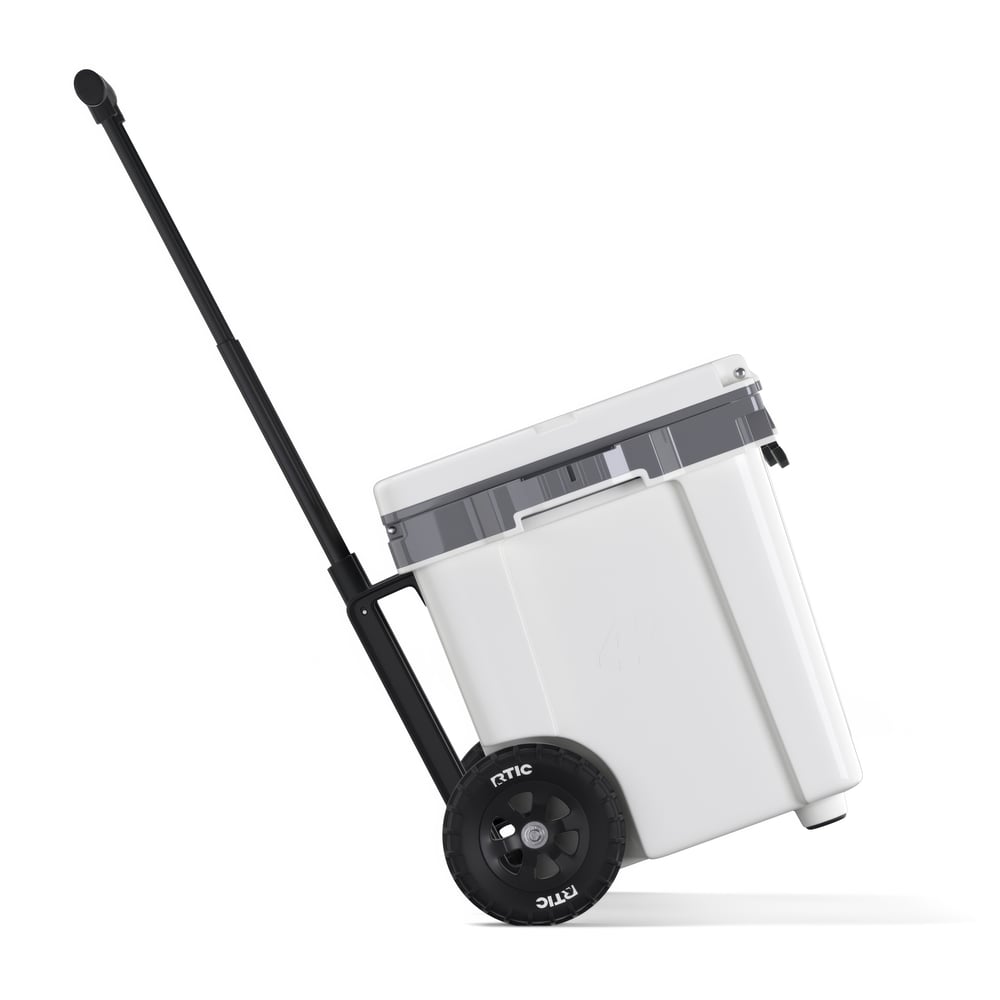 42 QT Ultra-Light Wheeled Cooler, White & Grey Image