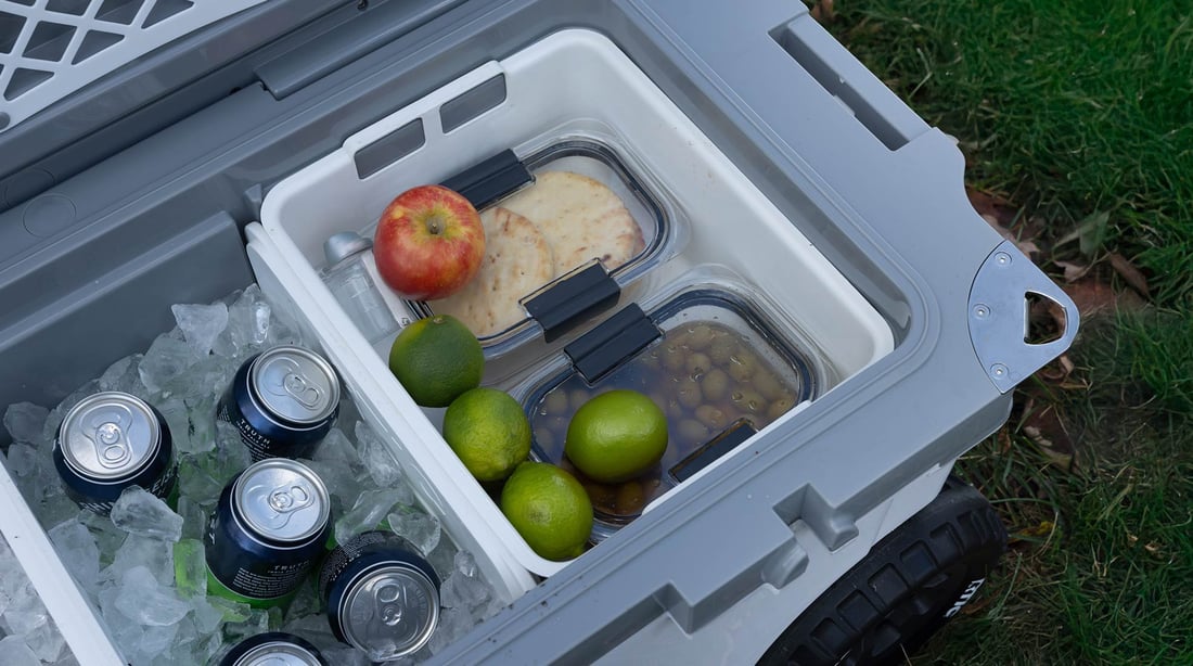 RTIC 72QT Ultra-Light Cooler Wheeled Baskets & Dividers