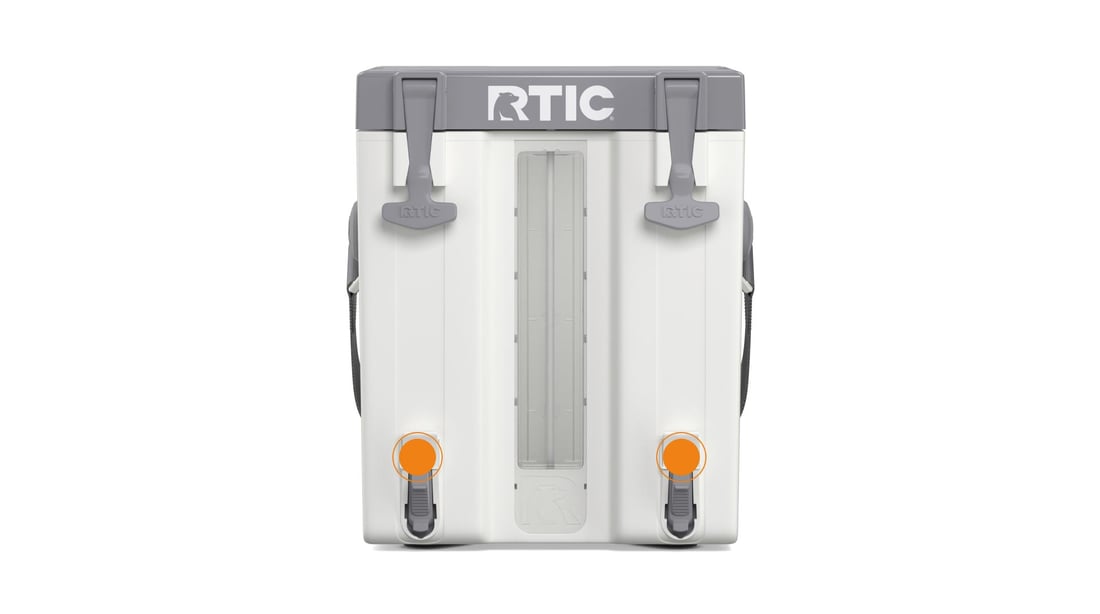 Dual Fast Fill Taps on the front of the Double-Time Water Cooler