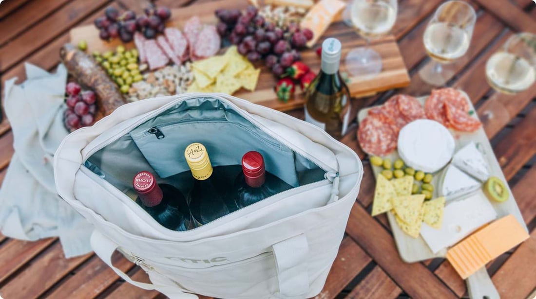 Happy Hour with RTIC Insulated Slim Tote