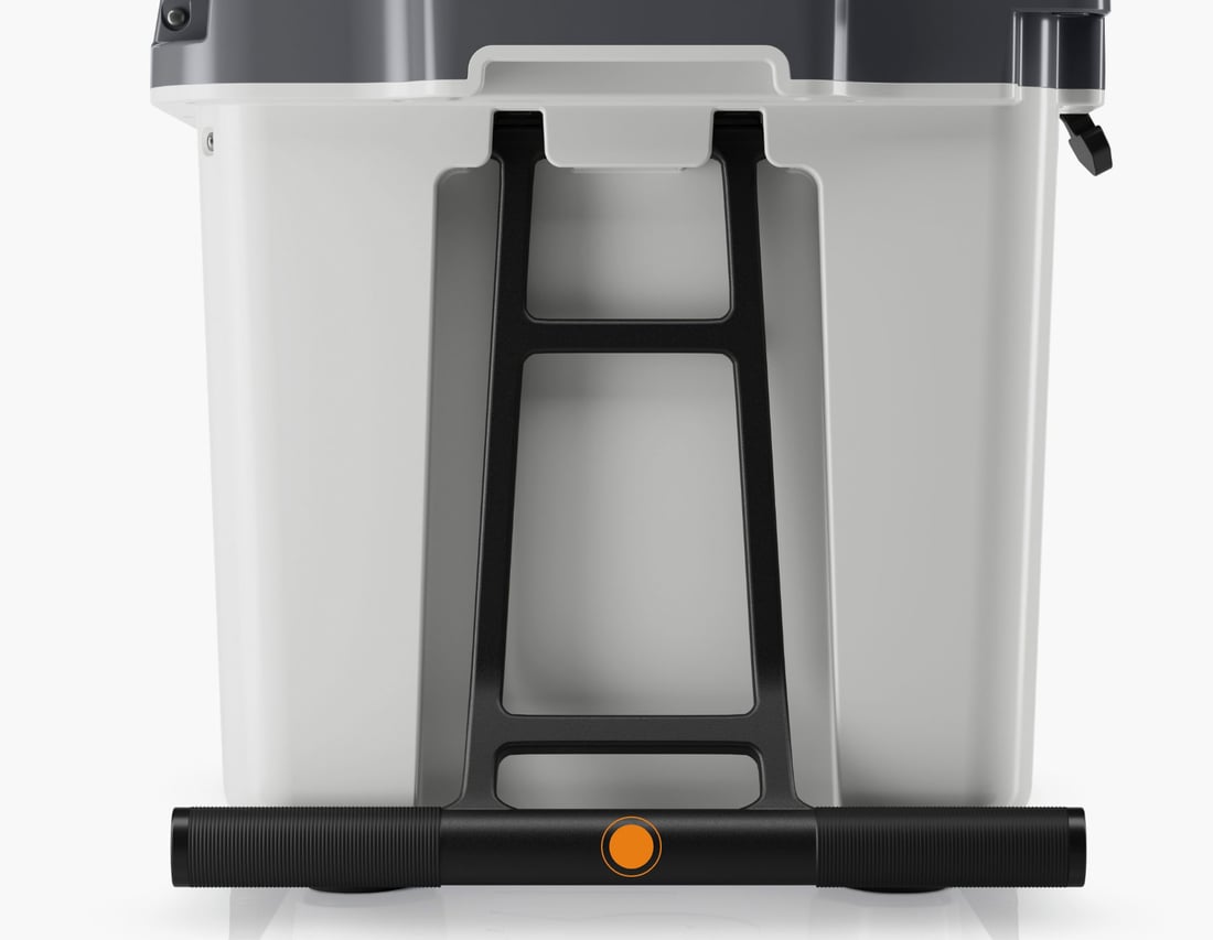 RTIC 52QT Ultra-Light Cooler Wheeled Aluminum Handle