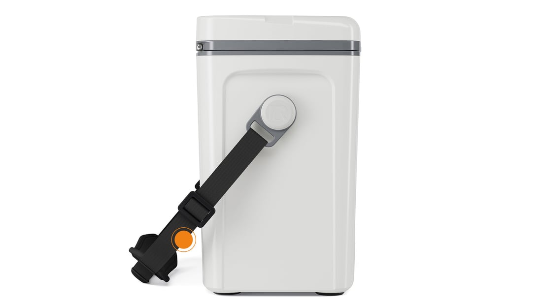 RTIC Road Trip Cooler 2-in-1 carrying strap.
