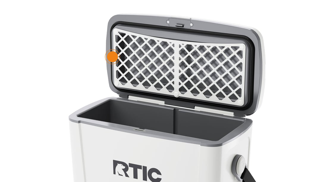 RTIC Road Trip Cooler silicone cargo net.