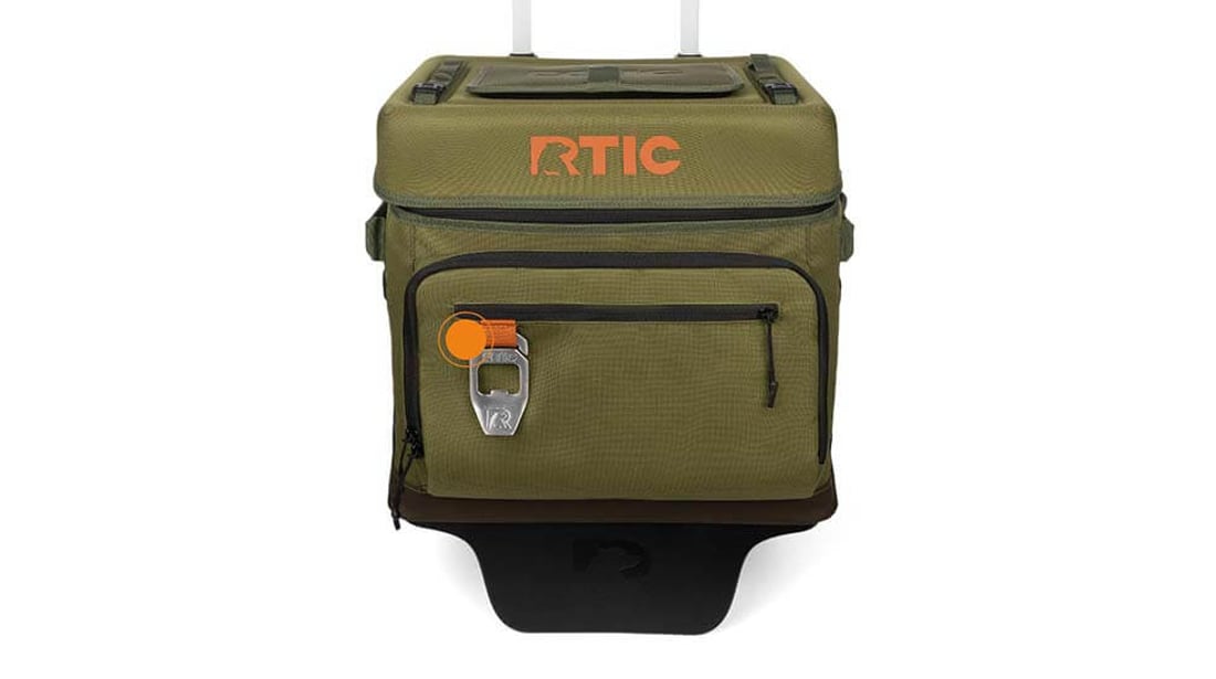 RTIC Wheeled Everyday Cooler convenient bottle opener