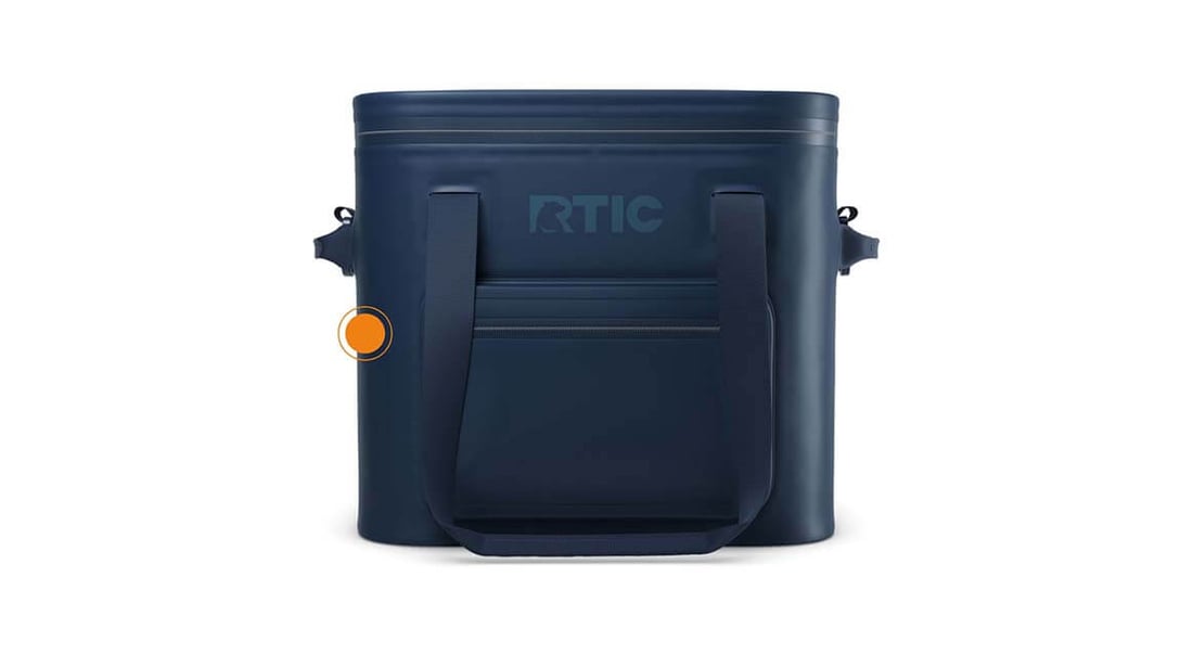RTIC Soft Pack Cooler Pro leakproof design