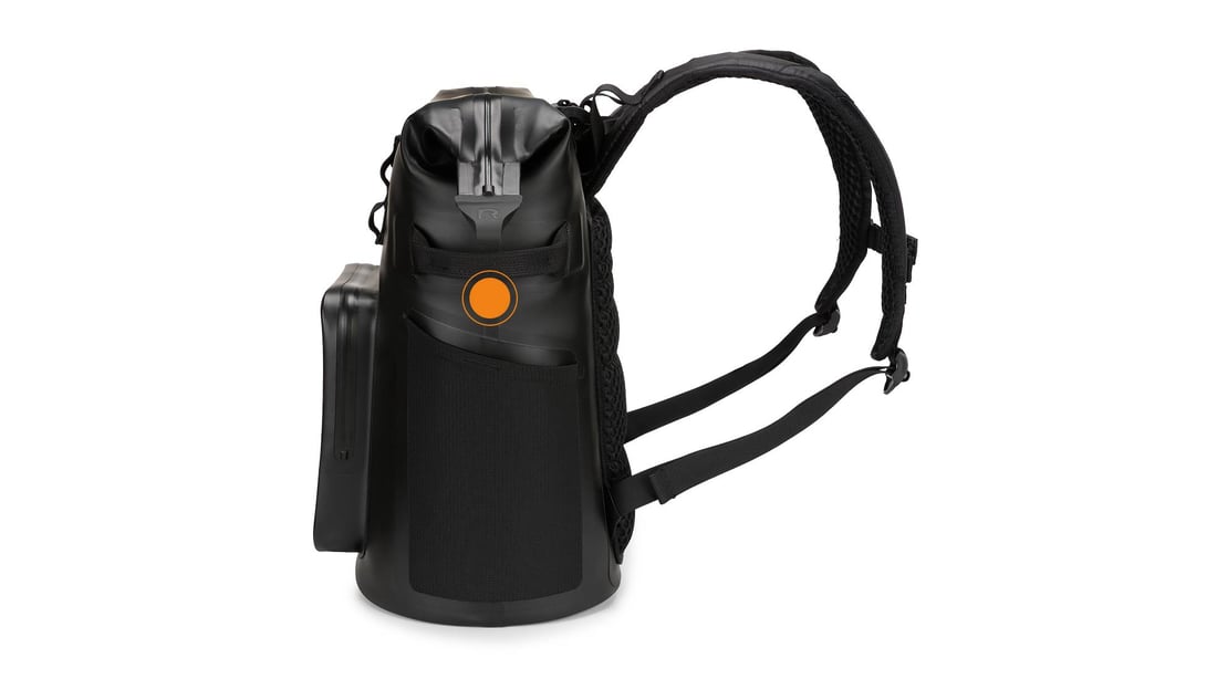 RTIC Summit Waterproof Backpack Cooler Pro features a structured design.