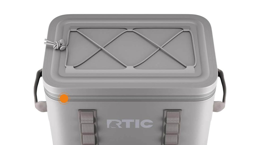 RTIC Ultra-Tough Backpack Cooler Pro RTIC EZ Waterproof Zipper