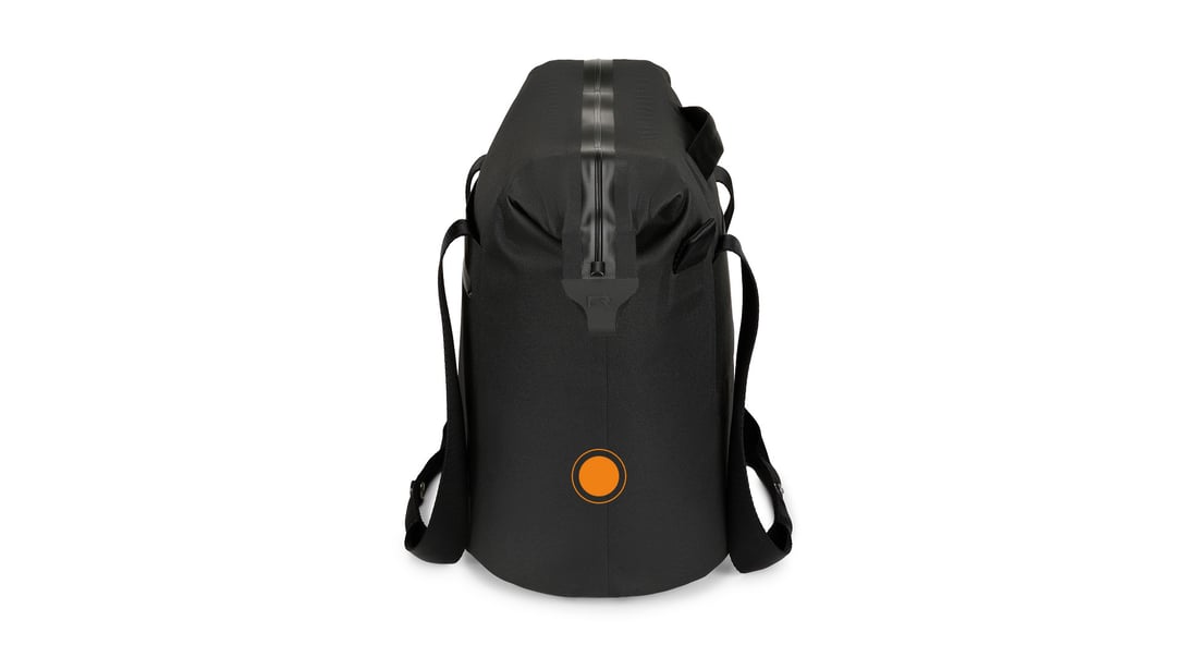 RTIC Marina Waterproof Tote Cooler features upright, structured design.
