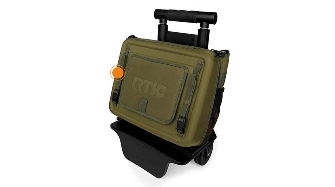 RTIC Wheeled Everyday Cooler packable design