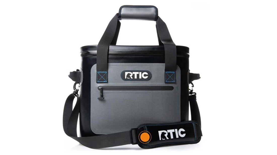 RTIC Soft Pack Cooler with shoulder strap