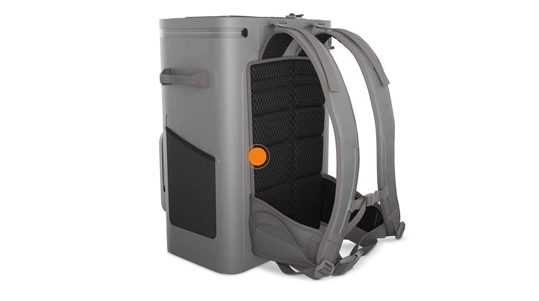 RTIC Ultra-Tough Backpack Cooler Pro trail ready suspension