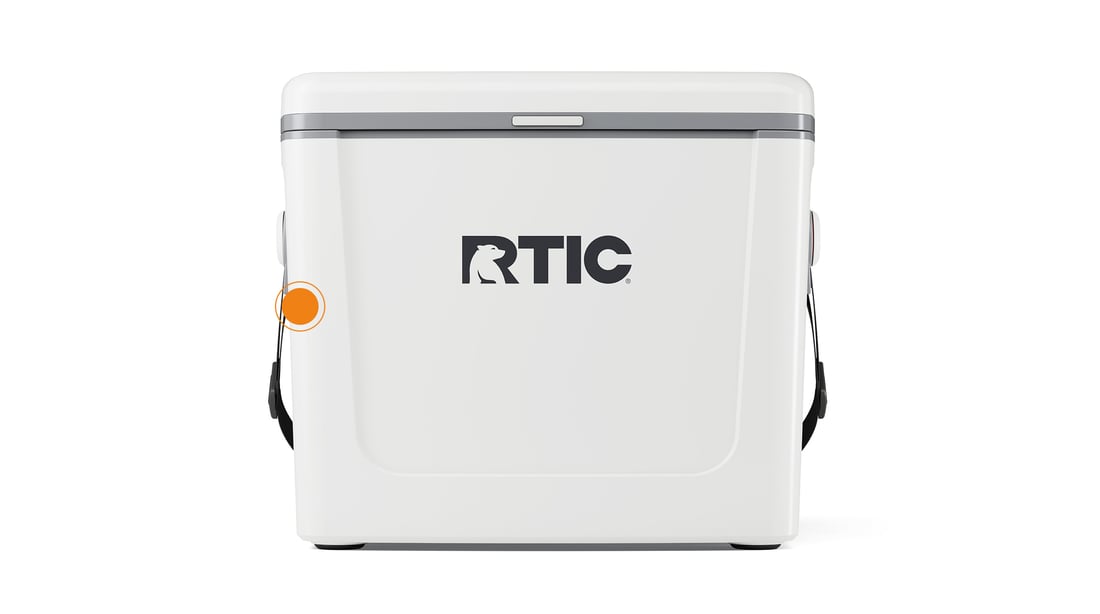 RTIC Road Trip Cooler built with ultra-light construction.