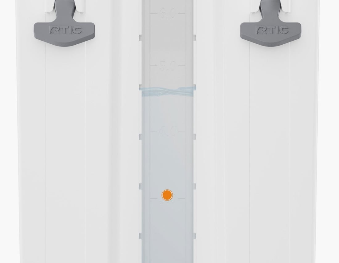 RTIC Halftime Water Cooler Liquid-Level Viewport