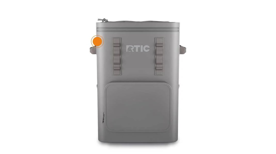 RTIC Ultra-Tough Backpack Cooler Pro leakproof design
