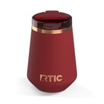 12oz Happy Hour Wine Tumbler, Black Cherry Image