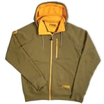 Men's Water-Repellent Full-Zip Hoodie, Olive, S Image
