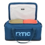 Medium Road Trip Duffle Bag, Navy & Denim Image